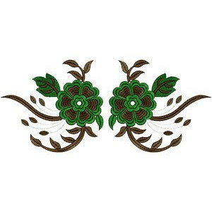 Machine Embroidery Wall Art Design 14641