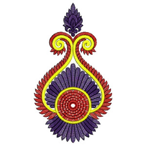 Wedding Embroidery Patch Design 14739