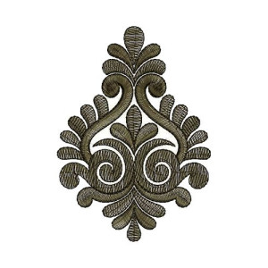 New Embroidery Patch Design 14788