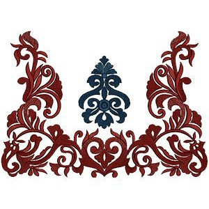 Famous Wall Art Applique Design 14981