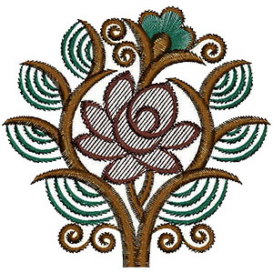 Classy Embroidery Design For Patch Work 15054