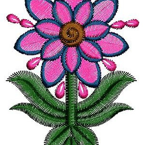 Machine Embroidery Patch Design 15056