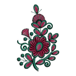 Wedding Fashionable Embroidery Patch Design 15173