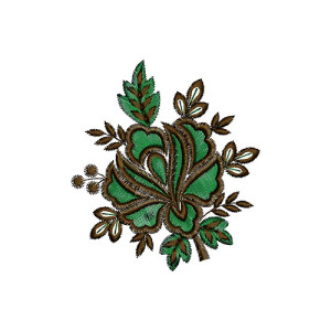Saree Palaav Patch Embroidery Design 15190
