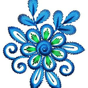 Cute Embroidery Patch Design 15196