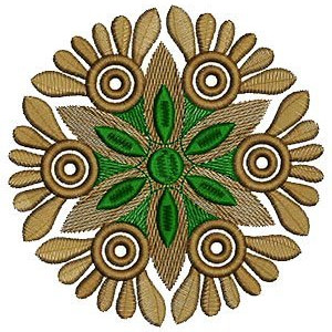 Patch Fashion Has Fancy Embroidery Work 15209