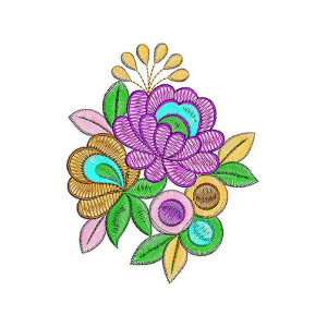 Europe Traditional Fashion Style Embroidery