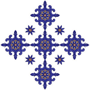 Attractive Wall Art Embroidery Design 15225