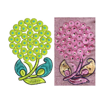 Colorful Patch Work For Chaniya Choli 15240