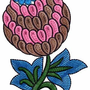 Gowns Patchwork Embroidery Design 15267