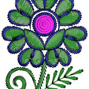 Paisley Quilt Patchwork Embroidery Designs 15461
