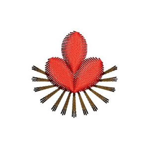 Unique Patch Embroidery Design 15543