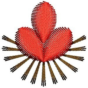 Unique Patch Embroidery Design 15543