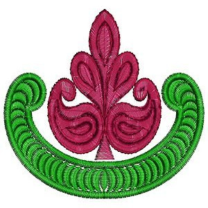 Virtual Embroidery Patch Design 15560