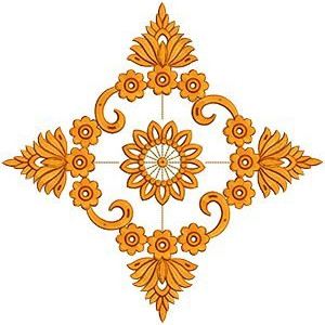 Classic Patch Embroidery 15568