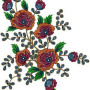 Embroidery Flower Pattern