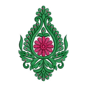 Indian Patch Floral Design 16295