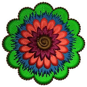 Blouse Patch Work Embroidery Pattern 16389