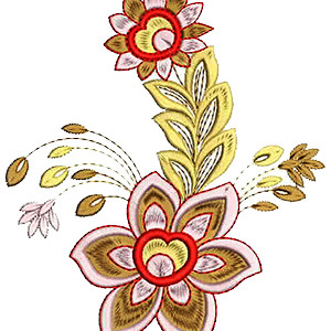 Best Applique Machine Embroidery Design 16433