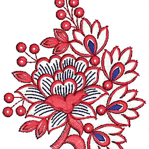 Japanese Flower Embroidery Patterns 16503