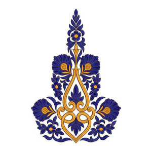 Mexican Dress Applique Embroidery Design 16551