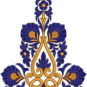 Mexican Dress Applique Embroidery Design 16551