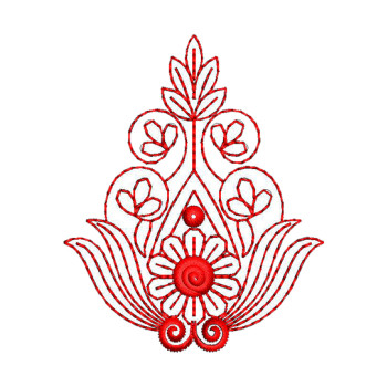 Applique Embroidery Design 16624