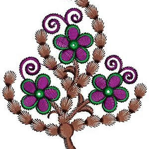 Applique Machine Embroidery Design 16763