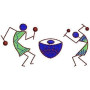 Warli Musicians Embroidery Design 16924