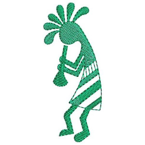 Modern Art Warli Embroidery Design 16931