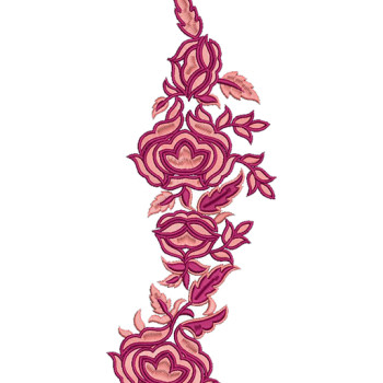 Heavy Salwar Kameez Embroidery Design 17132