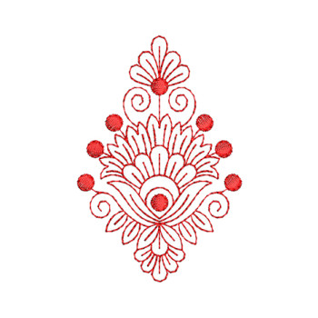 Applique Embroidery Designs For Kurti 17143