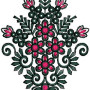 Vintage Mexican Embroidery Design 17146