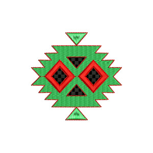 Asian Vintage Wall Hanging embroidery design