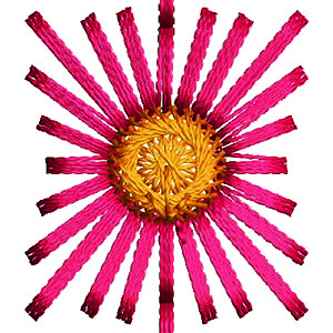 Chanderi Dupatta Embroidery Design 17293