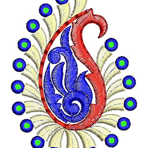 Saree Blouse Patch Embroidery Design