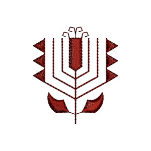 Hippie Shirt Embroidery Design