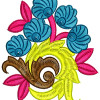 Swedish Applique Embroidery Design
