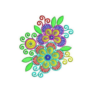 Poppy Divine Uniform Embroidery Design