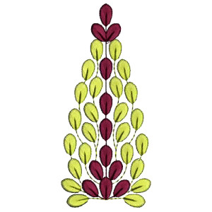 Cherry Blossom Tree Type Embroidery Design