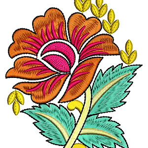 Window Curtain Applique Embroidery Design