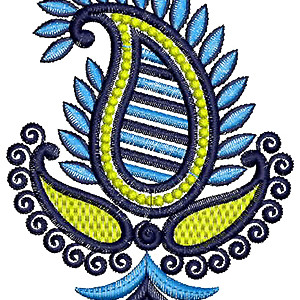 Navratri Wear Koti Embroidery Design