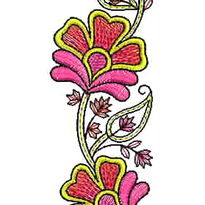 Turkish Vector Patch Embroidery Design