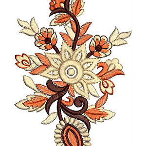 Wedding Bed Set Applique Embroidery Design