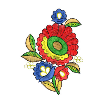 Ripped Jeans Patch Embroidery Design