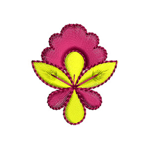 Baby Bonnet Embroidery Patch Design