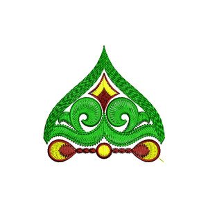 Denim Kurti Embroidery Patch Design