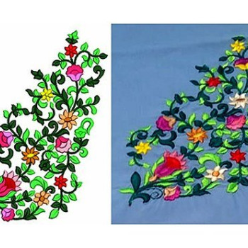 Round Decorative Applique Embroidery Designs