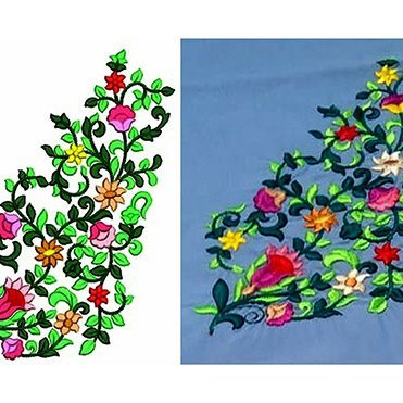 Round Decorative Applique Embroidery Designs