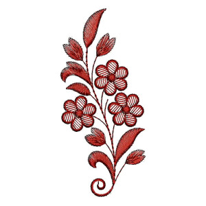 Cosmetic Pouch Embroidery Applique Design